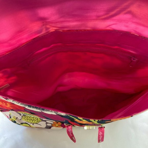 🌷 Lily Bloom Lightweight Floral Backpack Pinks - Picture 5 of 9